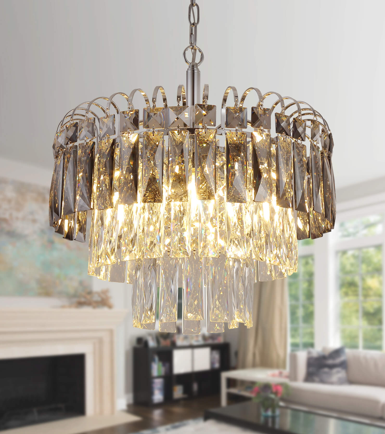 Modern discount crystal lighting