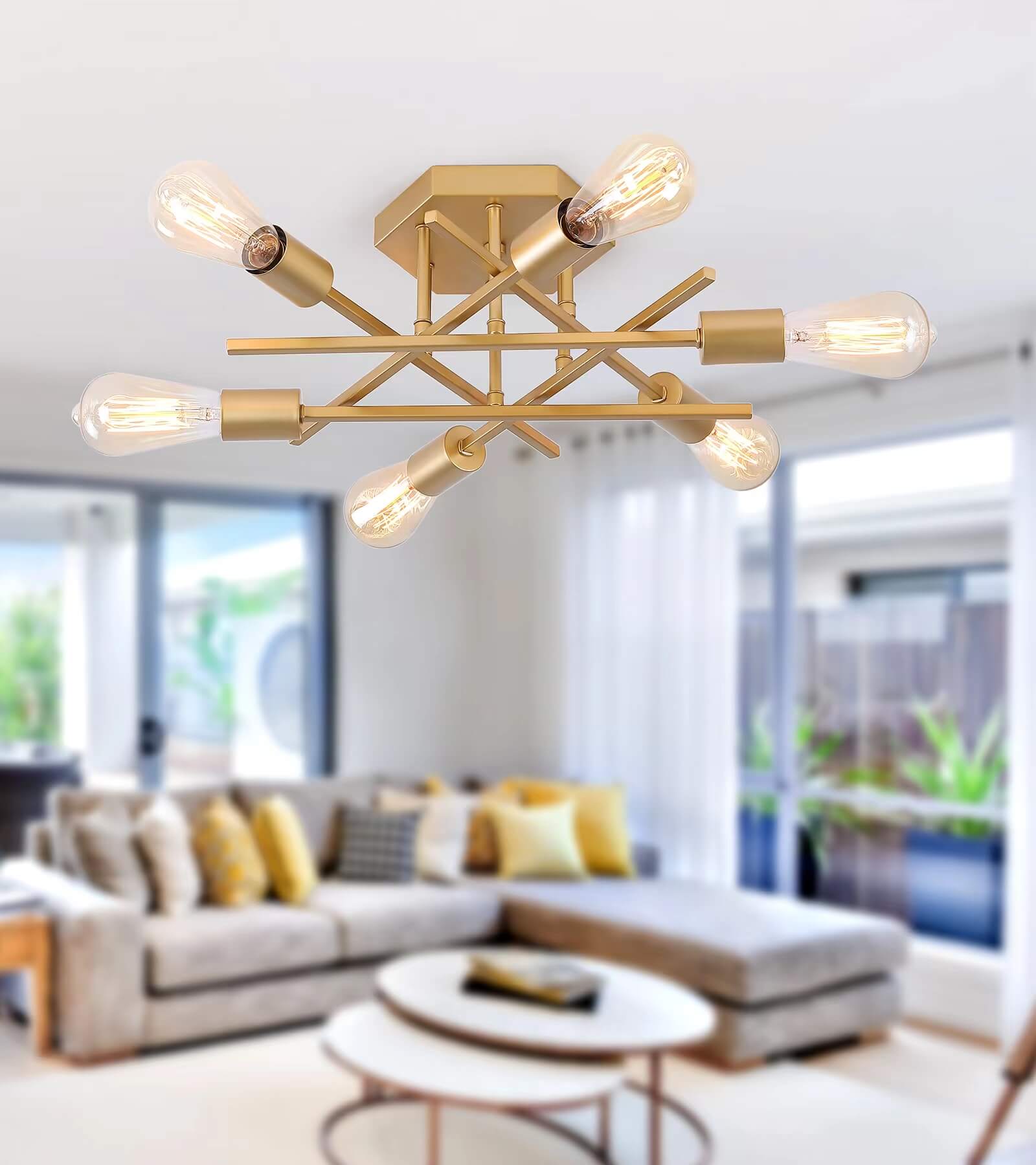 Flush pendant deals ceiling light