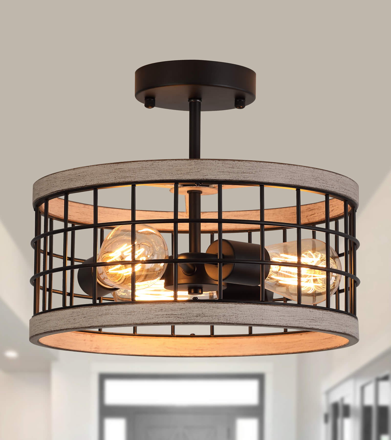 Pendant light deals ceiling mount