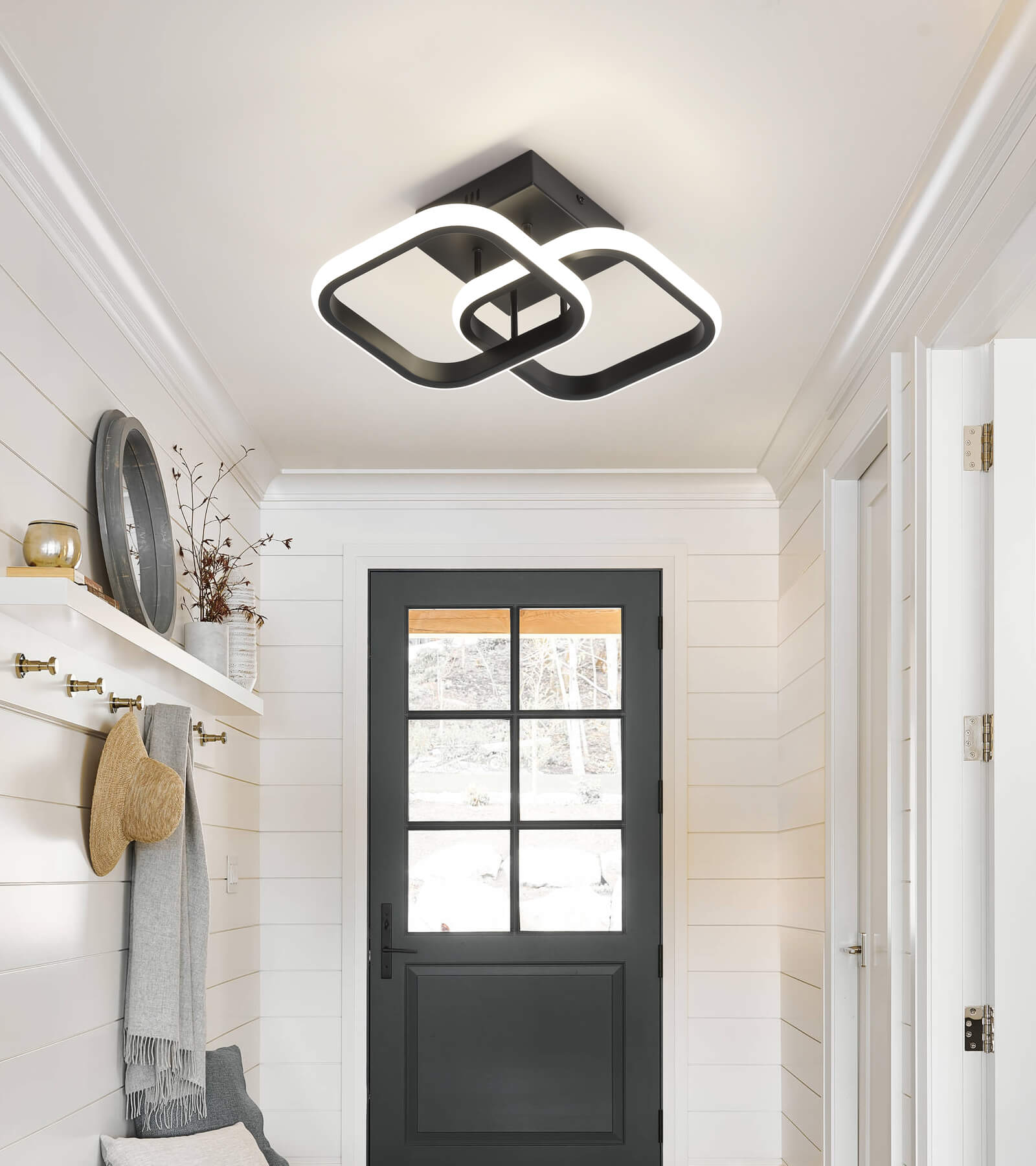 Modern led flush sales mount