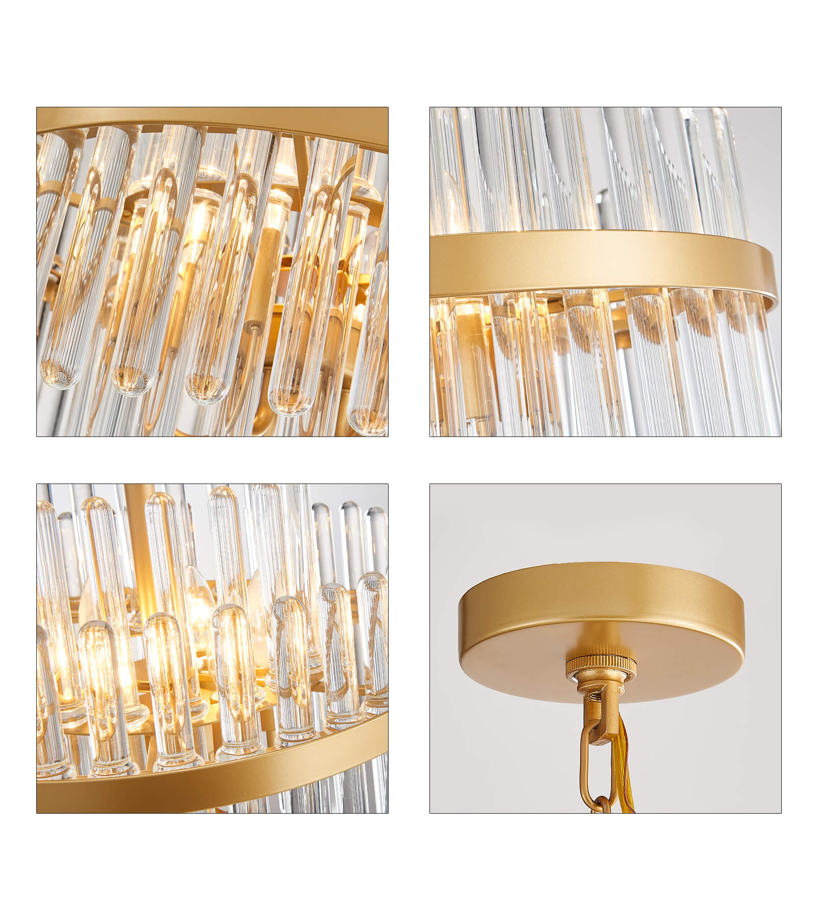 Newest Design Brass Color Metal Crystal Chandelier Light - China Pendant  Lighting, Crystal Lamp